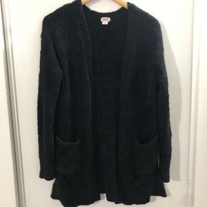 Fuzzy cardigan